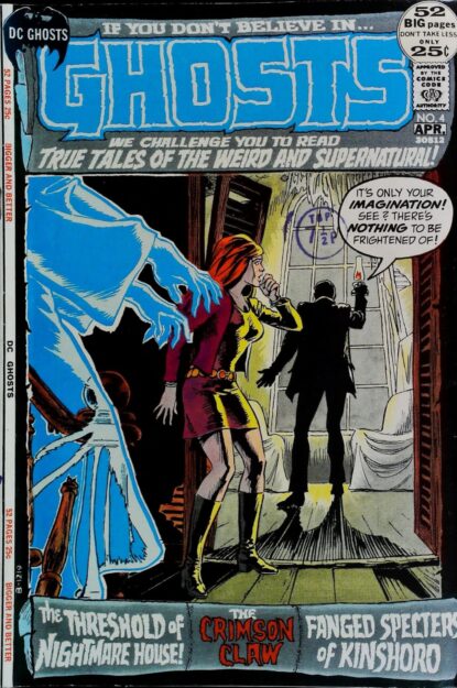 Couverture de GHOSTS (1971) #4 - par Nick Cardy - lecubeacomics.com