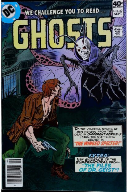 Couverture de GHOSTS (1971) #80 - par Joe Orlando - lecubeacomics.com