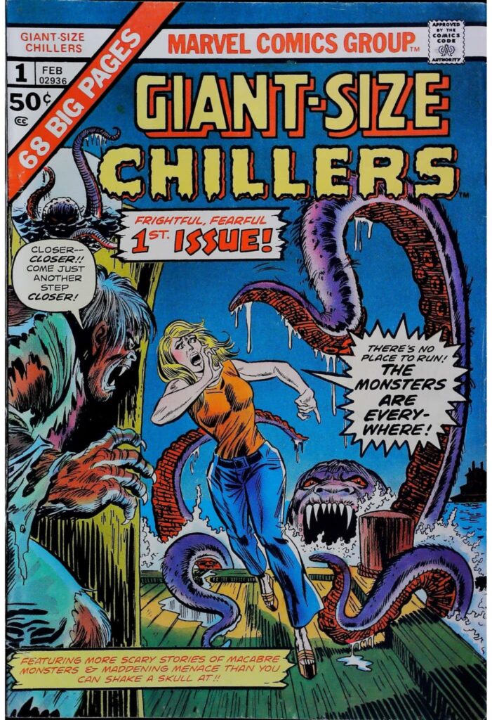 Giant-Size Chillers #1, vue de l'exemplaire