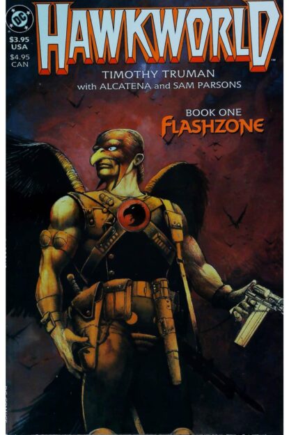 Couverture de HAWKWORLD (1989) COMPLETE SET #1-3 - par Timothy Truman - lecubeacomics.com