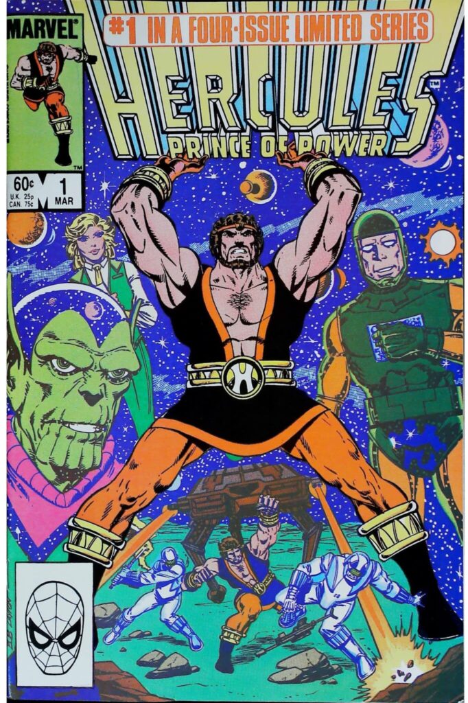Hercules Complete Set #1-4, exemplaire VF 8.0, recto