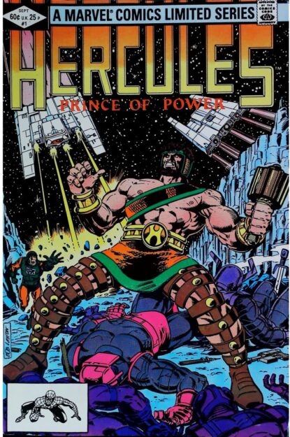 Couverture de HERCULES (1982) COMPLETE SET #1-4 - par Bob Layton - lecubeacomics.com
