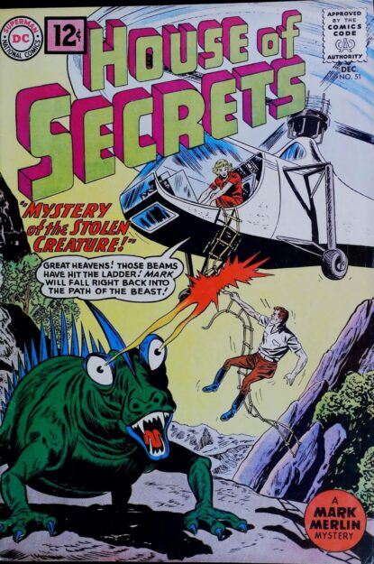 Couverture de HOUSE OF SECRETS (1956) #51 - par Dick Dillin - lecubeacomics.com