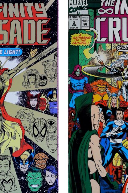 INFINITY CRUSADE (1993) COMPLETE SET #1-6 - Marvel - lecubeacomics.com Couverture de INFINITY CRUSADE (1993) COMPLETE SET #1-6 - par Ron Lim - lecubeacomics.com
