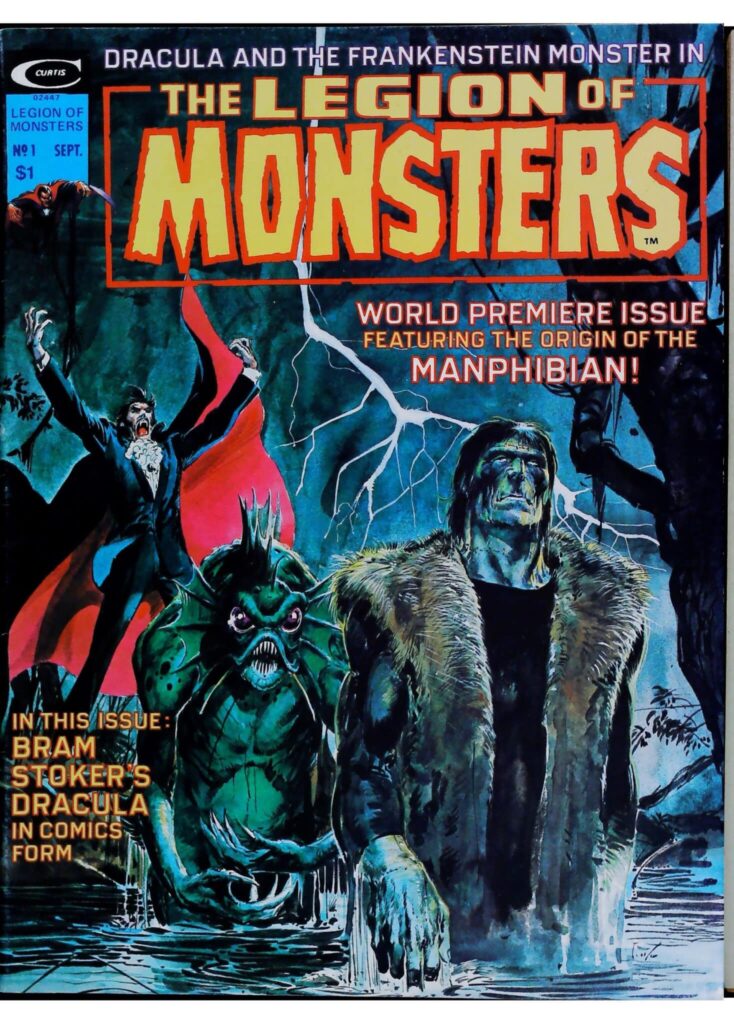 Legion Of Monsters #1, vue de l'exemplaire