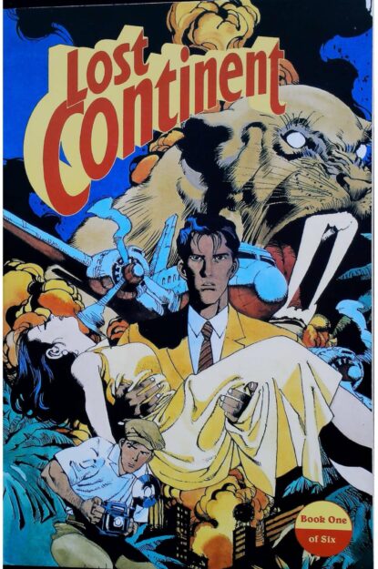 Couverture de LOST CONTINENT (1990) COMPLETE SET #1-6 - par Akihiro Yamada - lecubeacomics.com