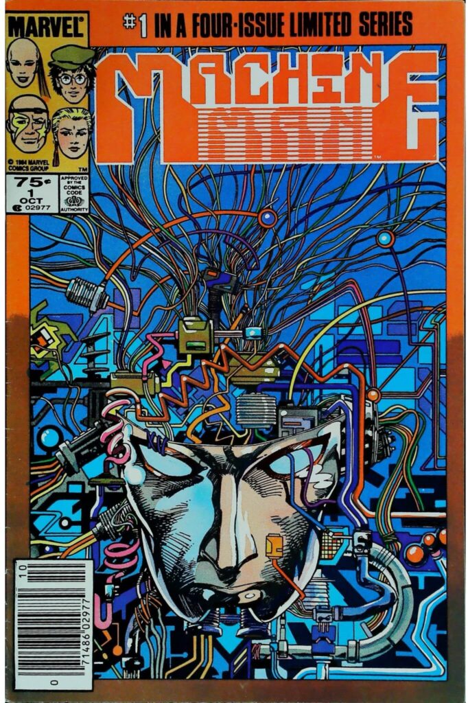 Machine Man Complete Set #1-4, vue de l'exemplaire