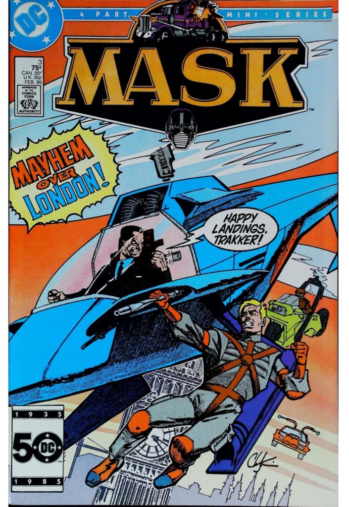 Mask #3, vue de l'exemplaire