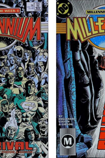 MILLENNIUM (1988) COMPLETE SET #1-8 - DC Comics - lecubeacomics.com Couverture de MILLENNIUM (1988) COMPLETE SET #1-8 - par Joe Staton - lecubeacomics.com