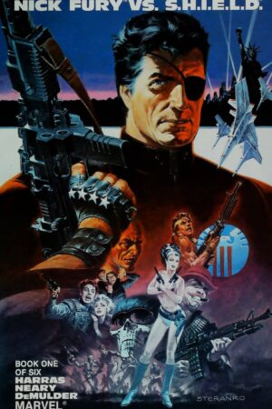 Couverture de NICK FURY VS. S.H.I.E.L.D. (1988) COMPLETE SET #1-6 - par Jim Steranko - lecubeacomics.com
