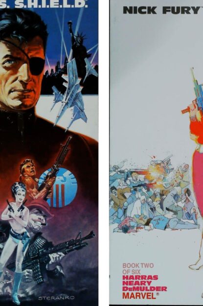 NICK FURY VS. S.H.I.E.L.D. (1988) COMPLETE SET #1-6 - Marvel - lecubeacomics.com Couverture de NICK FURY VS. S.H.I.E.L.D. (1988) COMPLETE SET #1-6 - par Jim Steranko - lecubeacomics.com