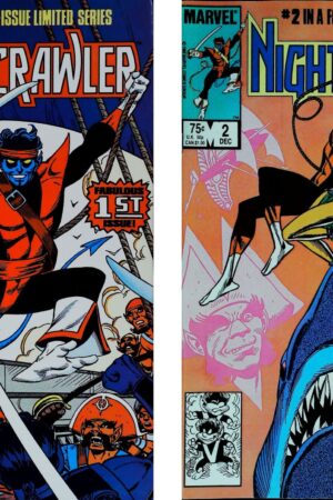 NIGHTCRAWLER (1985) COMPLETE SET #1 4 Marvel lecubeacomics.com