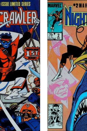NIGHTCRAWLER (1985) COMPLETE SET #1 4 Marvel lecubeacomics.com