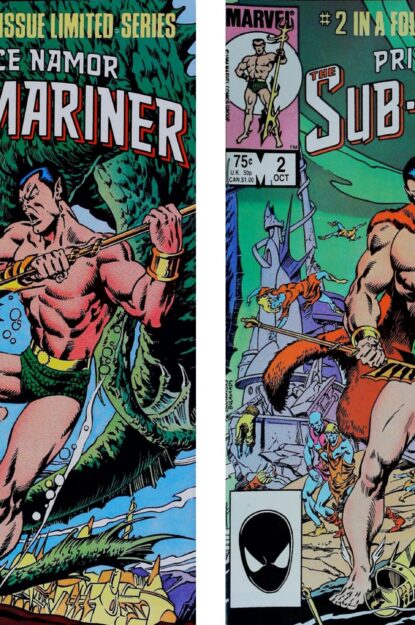 THE SUB-MARINER (1984) COMPLETE SET #1-4 - Marvel - lecubeacomics.com THE SUB-MARINER (1984) COMPLETE SET #1-4 - par Bob Budiansky - lecubeacomics.com