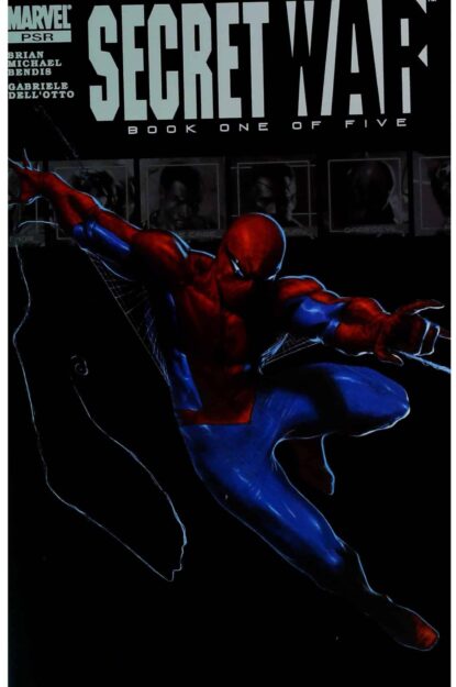 Couverture de SECRET WAR (2004) COMPLETE SET #1-5 - par Gabriele Dell'Otto - lecubeacomics.com