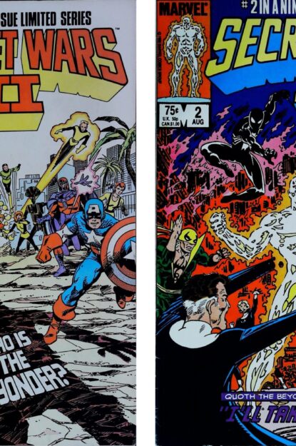 SECRET WARS II (1985) COMPLETE SET #1-9 - Marvel - lecubeacomics.com Couverture de SECRET WARS II (1985) COMPLETE SET #1-9 - par John Byrne - lecubeacomics.com