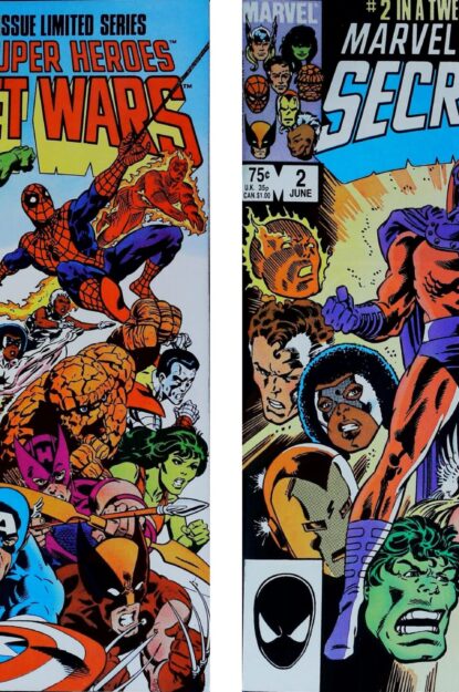 MARVEL SUPER HEROES SECRET WARS (1984) COMPLETE SET #1-12 - Marvel - lecubeacomics.com Couverture de MARVEL SUPER HEROES SECRET WARS (1984) COMPLETE SET #1-12 - par Mike Zeck - lecubeacomics.com