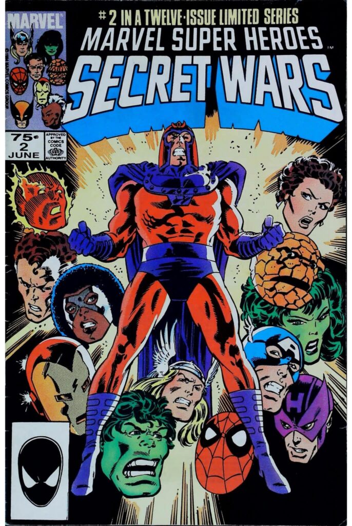 Marvel Super Heroes Secret Wars #2, exemplaire FN 6.0, recto