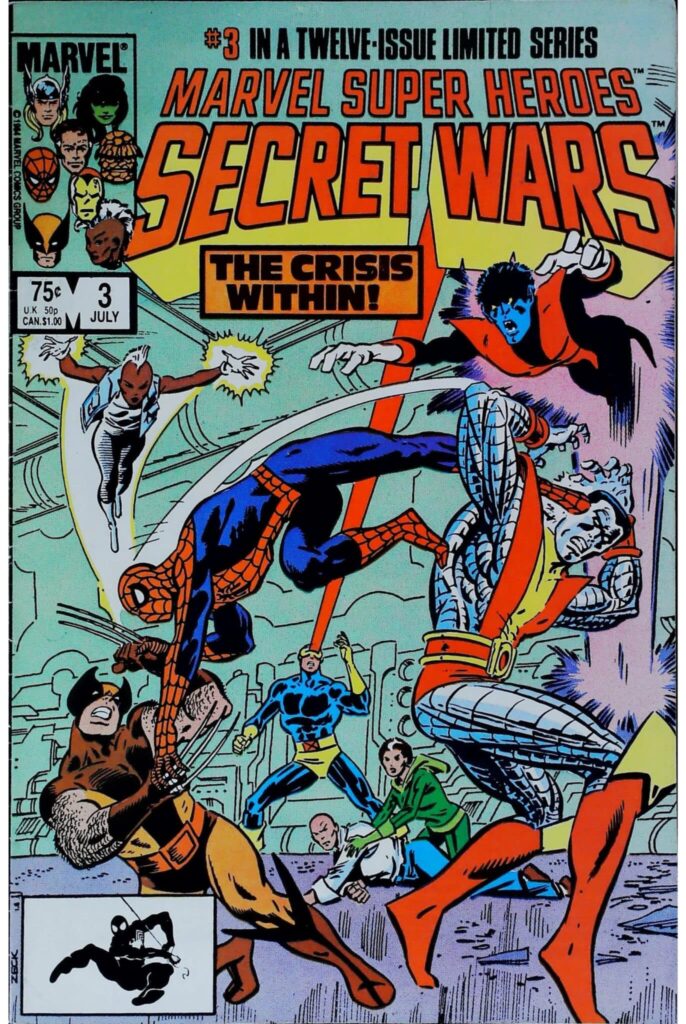 Marvel Super Heroes Secret Wars #3, exemplaire FN 6.0, recto
