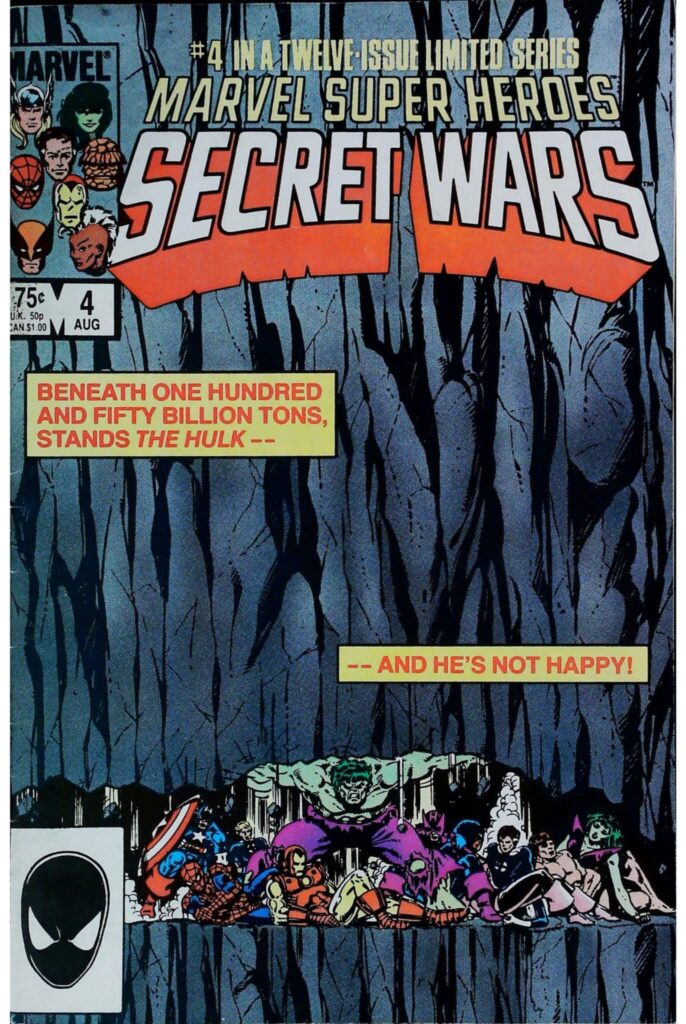 Marvel Super Heroes Secret Wars #4, exemplaire FN 6.0, recto