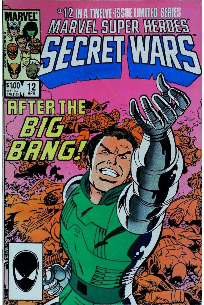 Marvel Super Heroes Secret Wars #12, vue de l'exemplaire