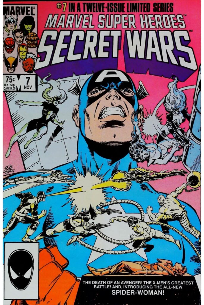 Marvel Super Heroes Secret Wars #7, exemplaire VF 8.0, recto