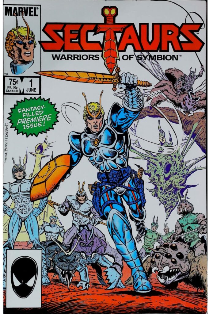 Sectaurs #1, vue de l'exemplaire