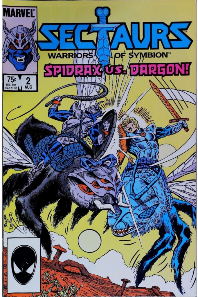 Sectaurs #2, vue de l'exemplaire