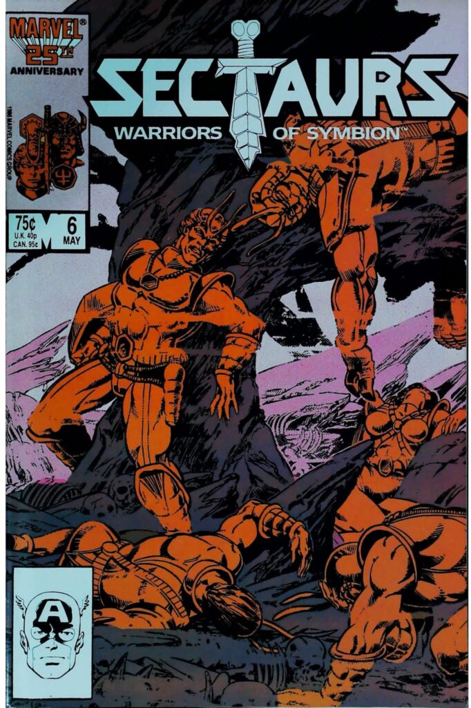 Sectaurs #6, vue de l'exemplaire