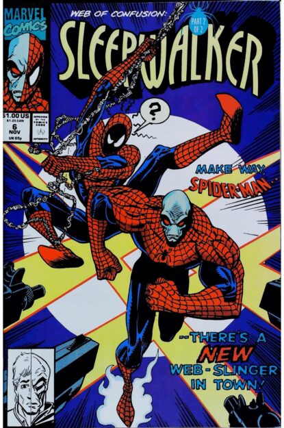 Couverture de SLEEPWALKER (1991) #6 - par Bret Blevins - lecubeacomics.com