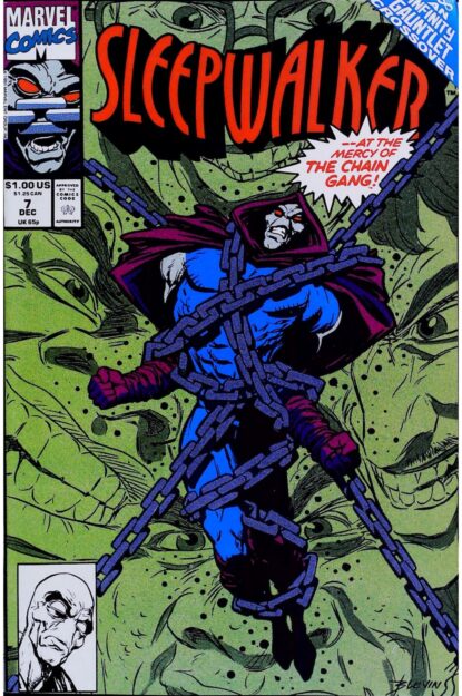 Couverture de SLEEPWALKER (1991) #7 - par Bret Blevins - lecubeacomics.com