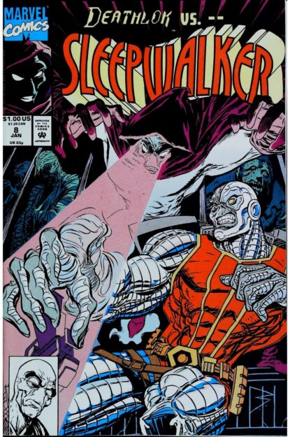 Couverture de SLEEPWALKER (1991) #8 - par Bret Blevins - lecubeacomics.com