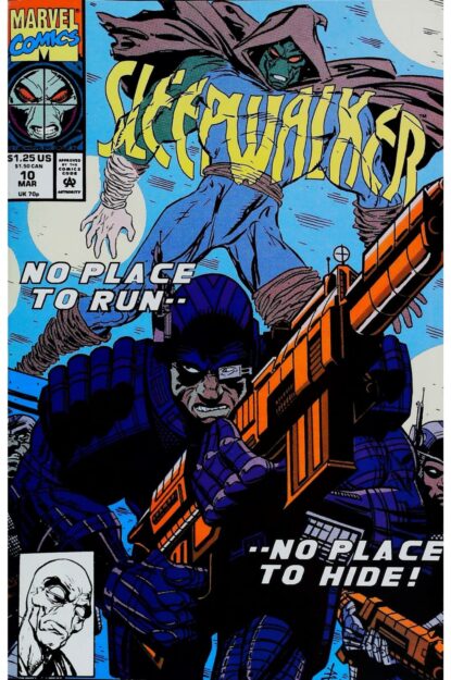 Couverture de SLEEPWALKER (1991) #10 - par Bret Blevins - lecubeacomics.com