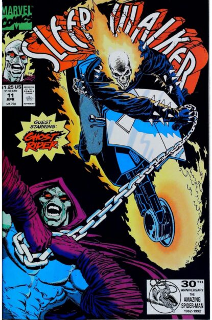 Couverture de SLEEPWALKER (1991) #11 - par Bret Blevins - lecubeacomics.com
