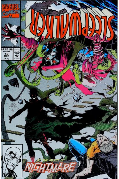 Couverture de SLEEPWALKER (1991) #12 - par Joe Quesada - lecubeacomics.com