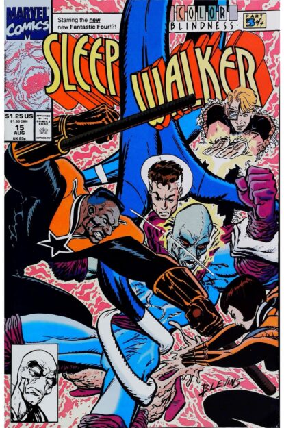 Couverture de SLEEPWALKER (1991) #15 - par Bret Blevins - lecubeacomics.com