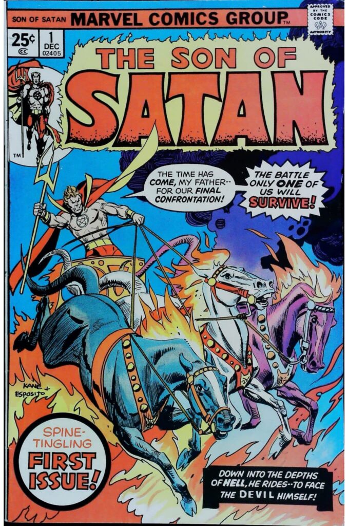 Son Of Satan #1, vue de l'exemplaire