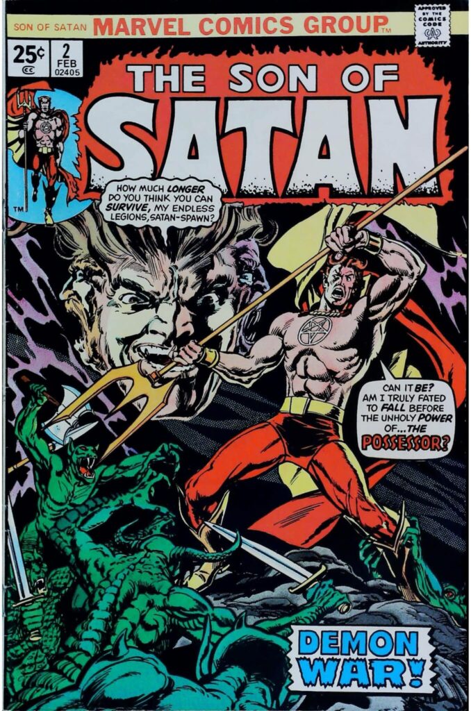Son Of Satan #2, vue de l'exemplaire