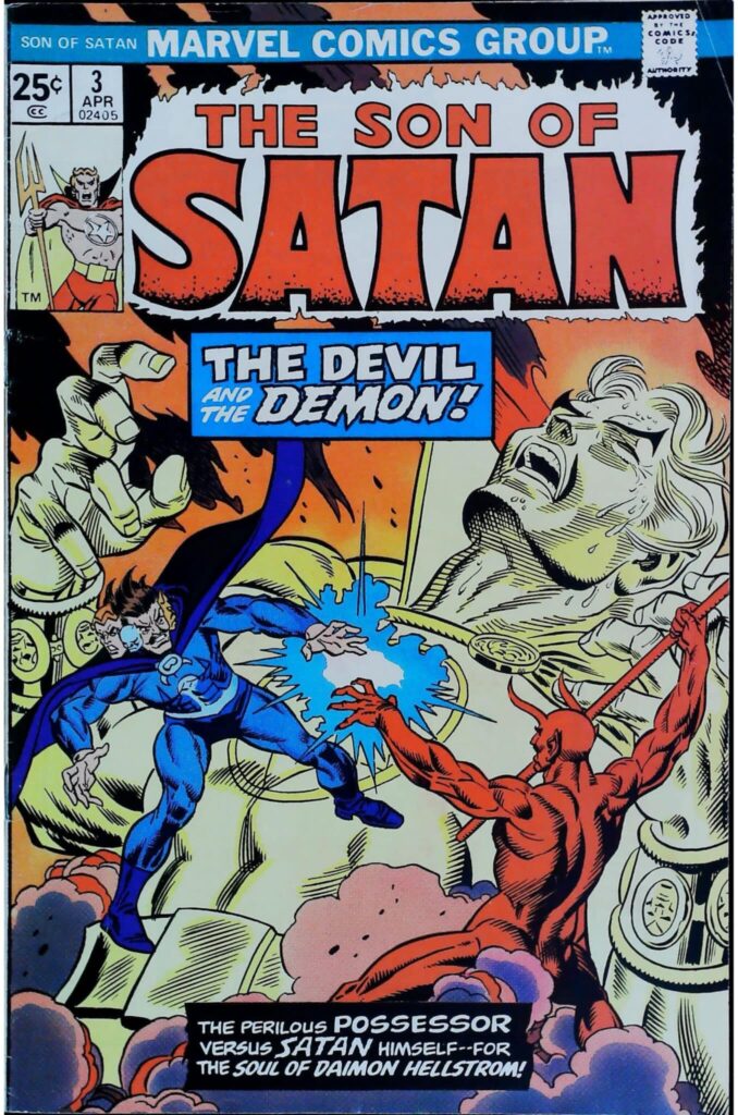 Son Of Satan #3, vue de l'exemplaire