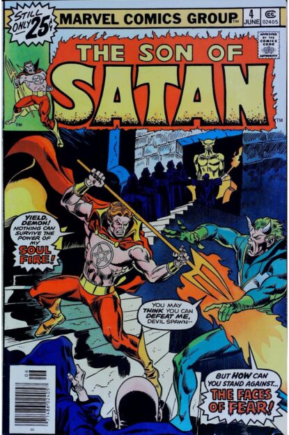 Couverture de SON OF SATAN (1975) #4 - par Ed Hannigan - lecubeacomics.com