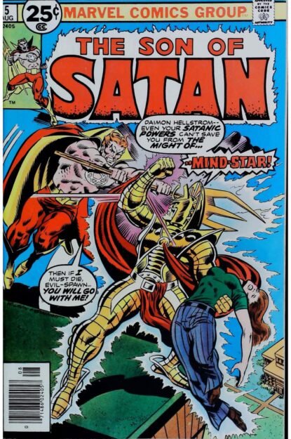 Couverture de SON OF SATAN (1975) #5 - par Ron Wilson - lecubeacomics.com