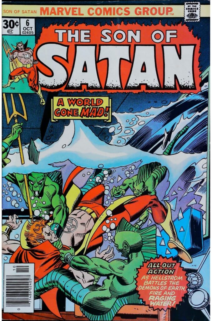 Son Of Satan #6, vue de l'exemplaire