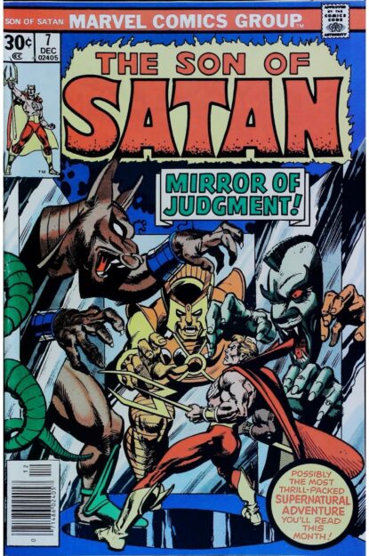 Couverture de SON OF SATAN (1975) #7 - par Gil Kane - lecubeacomics.com