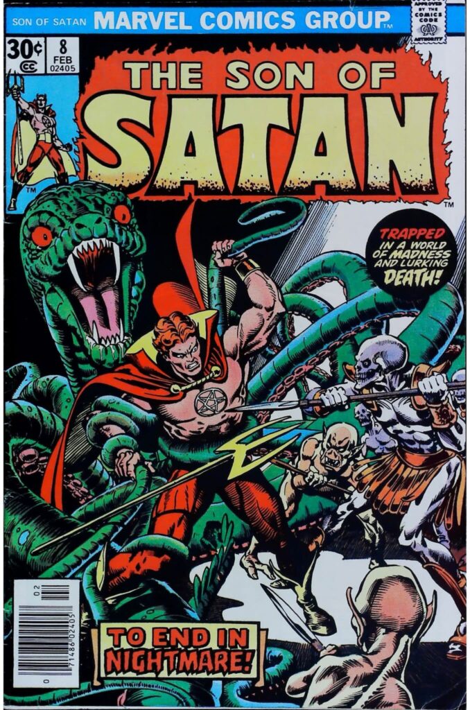 Son Of Satan #8, vue de l'exemplaire