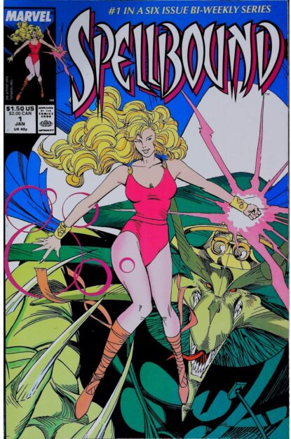 Couverture de SPELLBOUND (1988) COMPLETE SET #1-6 - par Marshall Rogers - lecubeacomics.com