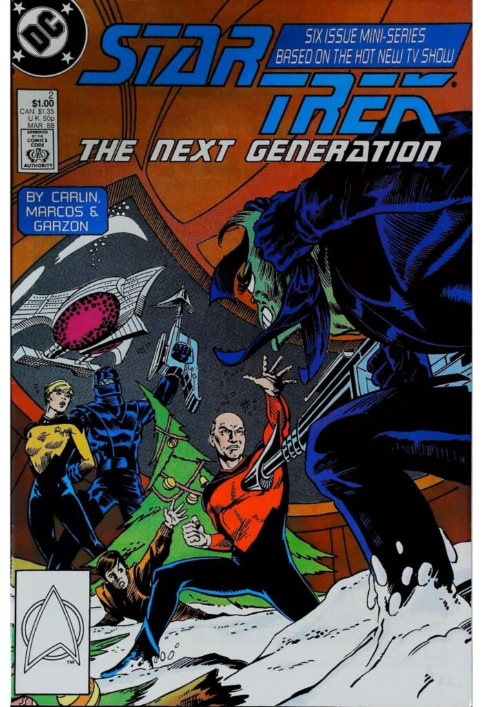 Star Trek The Next Generation #2, vue de l'exemplaire
