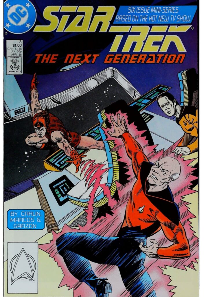 Star Trek The Next Generation #3, vue de l'exemplaire