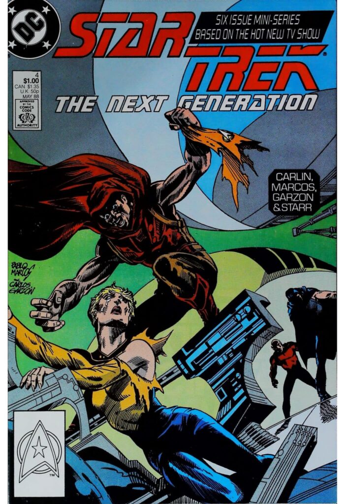 Star Trek The Next Generation #4, vue de l'exemplaire