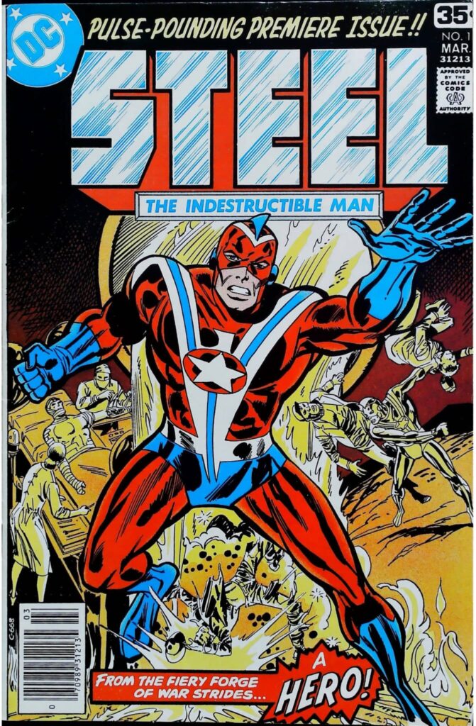 Steel The Indestructible Man Complete Set #1-5, vue de l'exemplaire