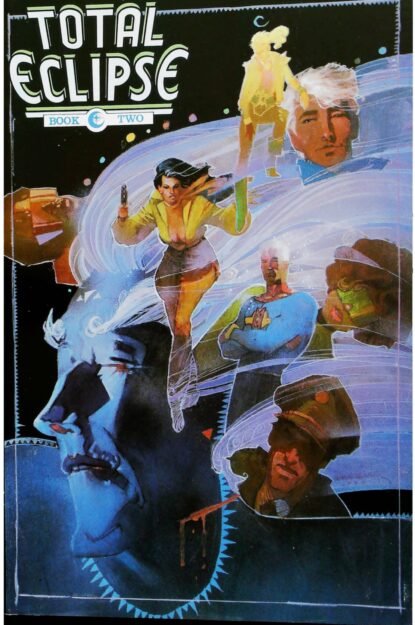 Couverture de TOTAL ECLIPSE (1988) #2 - par Bill Sienkiewicz - lecubeacomics.com